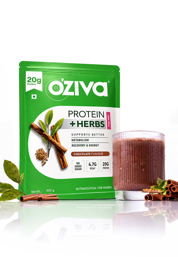 Protein & Herbs, Women for Better Metabolism, Skin & Hair - Chocolate Protein & Herbs, Women for Better Metabolism, Skin & Hair - Chocolate