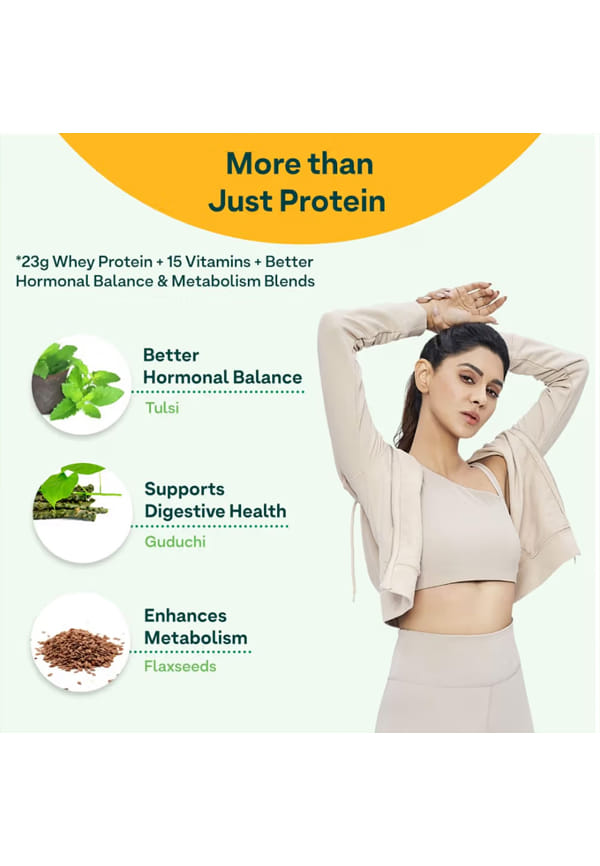 Protein & Herbs, Women for Better Metabolism, Skin & Hair - Mango – thumbnail 4