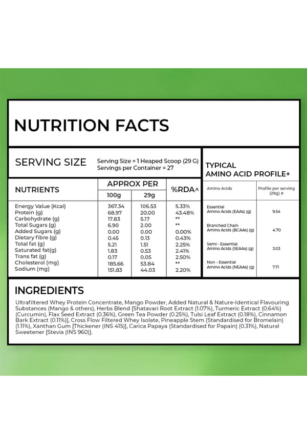 Protein & Herbs, Women for Better Metabolism, Skin & Hair - Mango – thumbnail 5