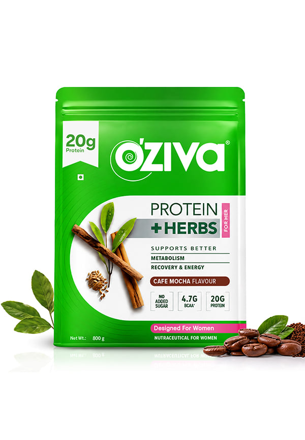 Protein & Herbs, Women for Better Metabolism, Skin & Hair - Cafe Mocha Protein & Herbs, Women for Better Metabolism, Skin & Hair - Cafe Mocha