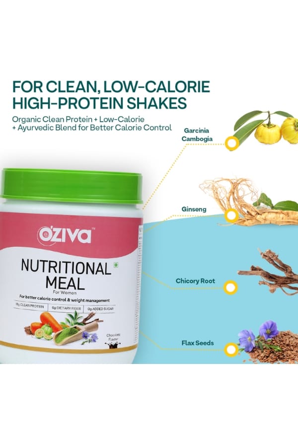 Nutritional Meal Women for Weight Management, Meal Replacement Shake, Chocolate – thumbnail 3