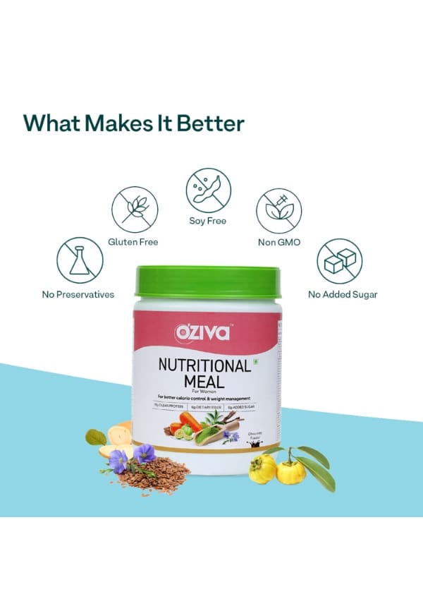 Nutritional Meal Women for Weight Management, Meal Replacement Shake, Chocolate – thumbnail 4
