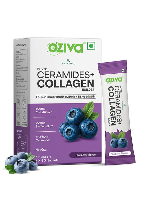 Phyto Ceramides+ Collagen Builder | For Firm, Smooth & Nourished Skin | Blueberry