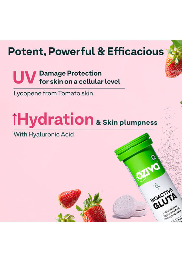Bioactive Gluta Fizzy L-Glutathione | Reduce Skin Cellular Damage & Pigmentation