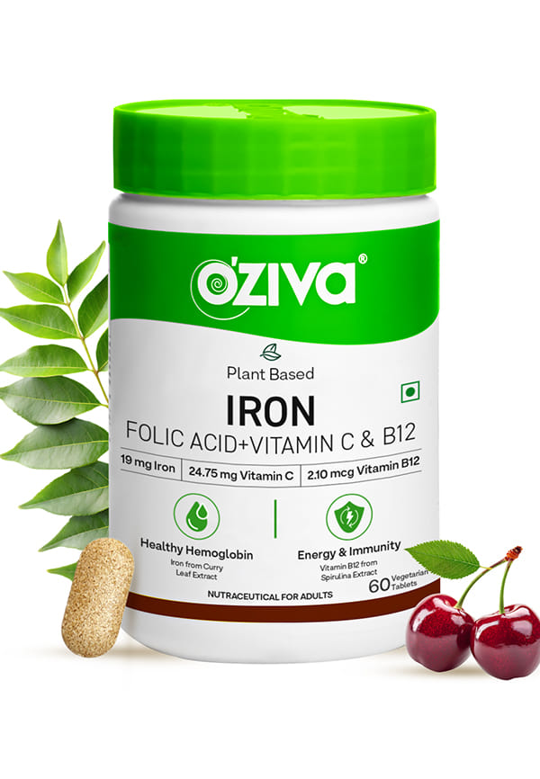 OZiva Iron & Folic Acid Tablet