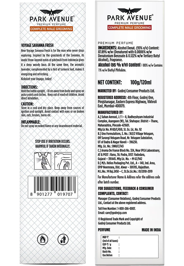 Savanna Fresh Deodrant Spray – thumbnail 5