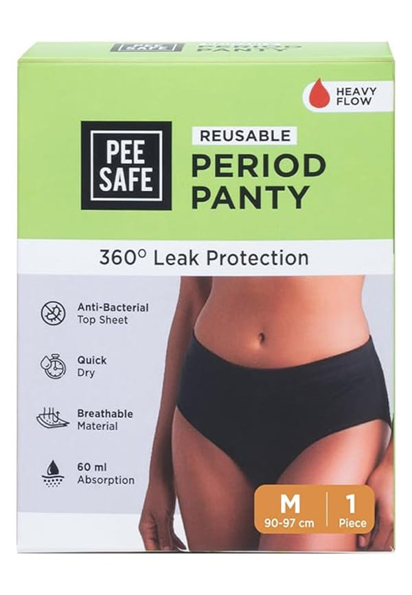 Pee Safe Reusable Period Panty For Women & Girls - Extra Large Size