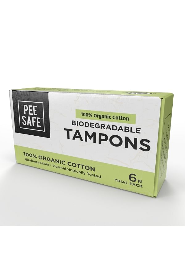 Organic Cotton, Biodegradable Tampons