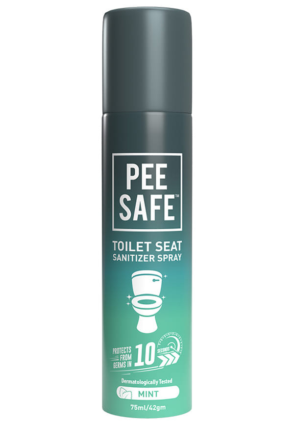 Pee Safe Toilet Seat Sanitizer Spray Mint