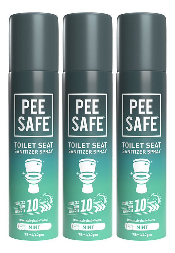Pee Safe Toilet Seat Sanitizer Spray Mint
