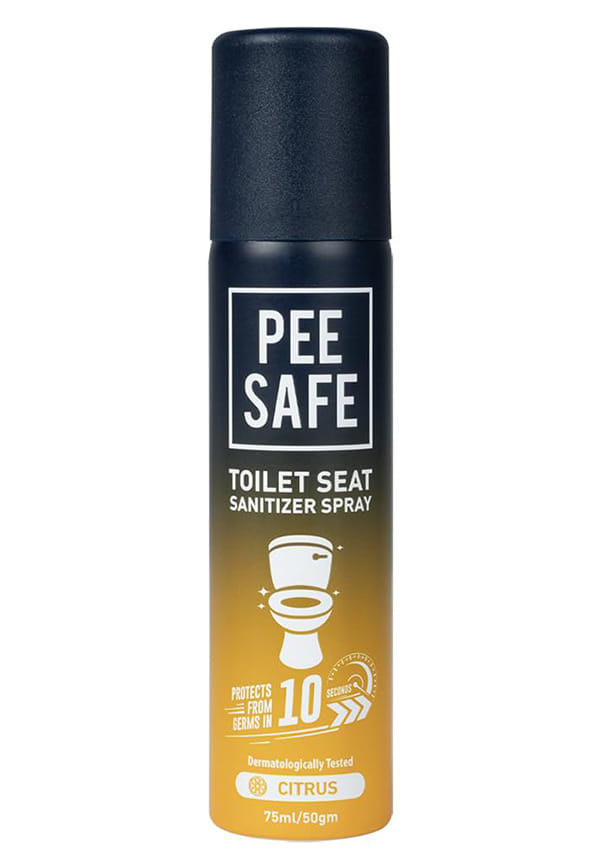 Pee Safe Toilet Seat Sanitizer Spray - Citrus