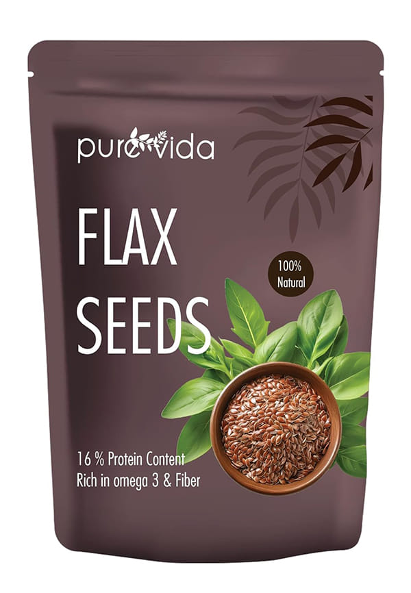 Flax Seeds | Raw Alsi Seeds for Hair Growth, Smoothies, Baking
