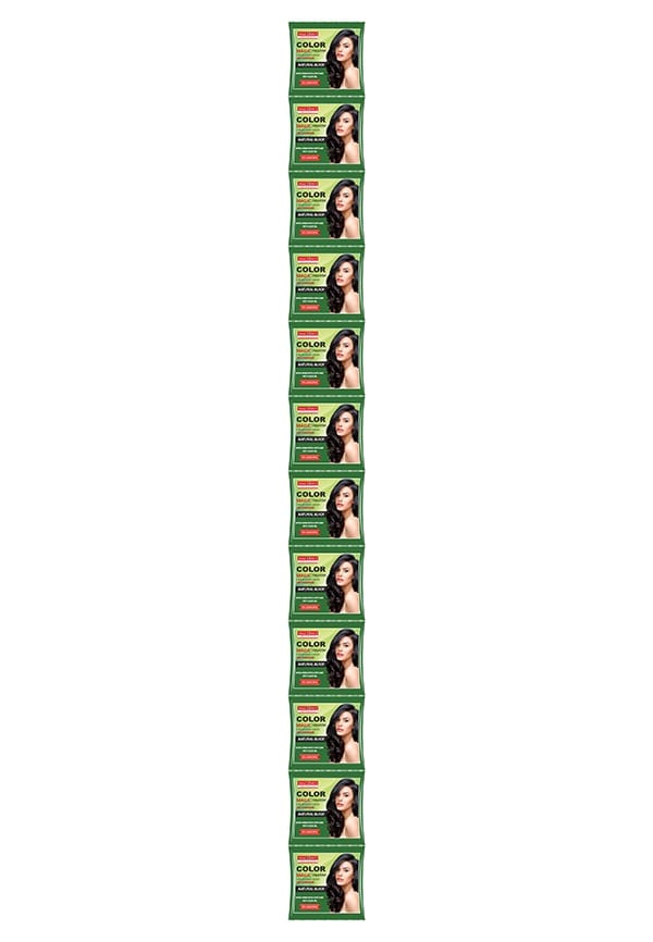 Color Magic Premium Cream Hair Color with Conditioner - Natural Black – thumbnail 2