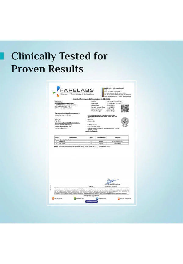 5% Niacinamide Oil-Free Super Light Gel Sunscreen SPF 50+ PA++++ – thumbnail 6