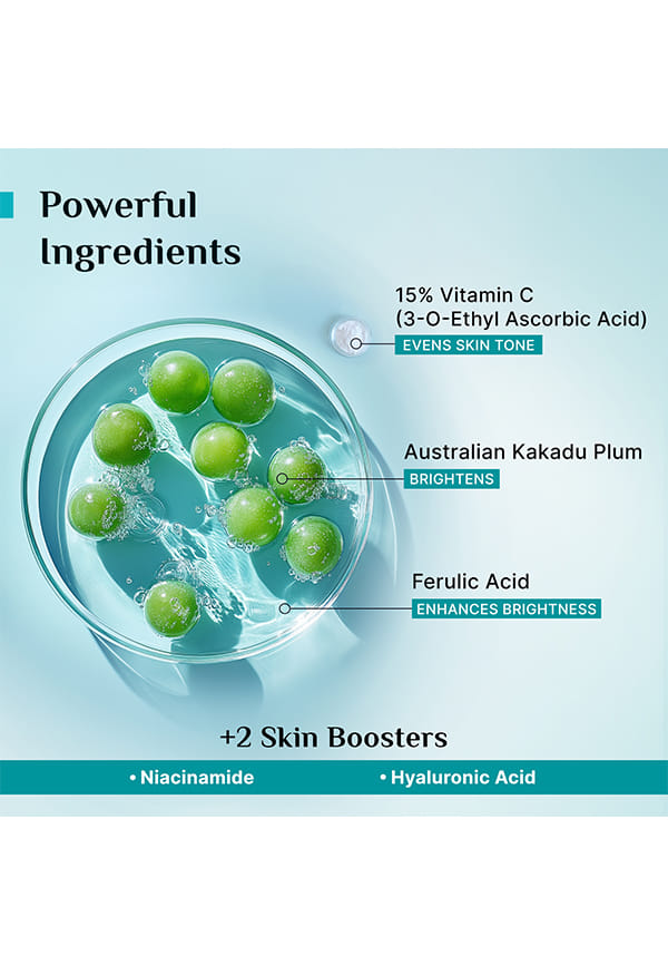 15% Vitamin C Face Serum For Advanced Brightness – thumbnail 3