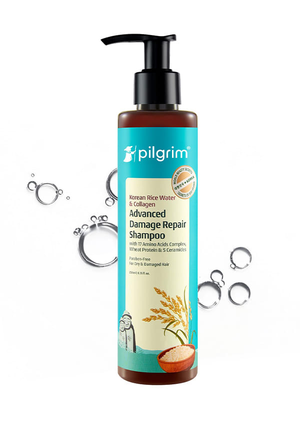 Korean Rice Water & Collagen Advanced Damage Repair Shampoo
