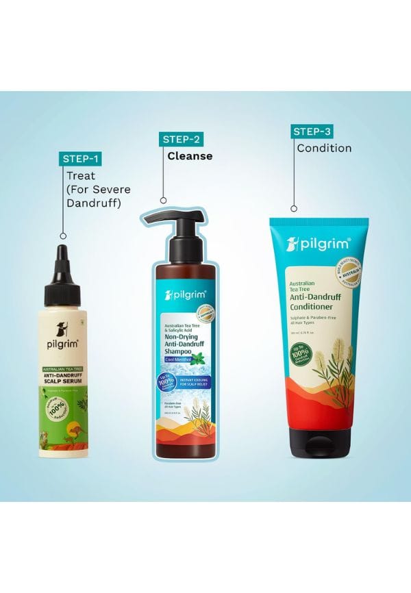 Australian Tea Tree Non-Drying Anti-Dandruff Shampoo Cool Menthol – thumbnail 7