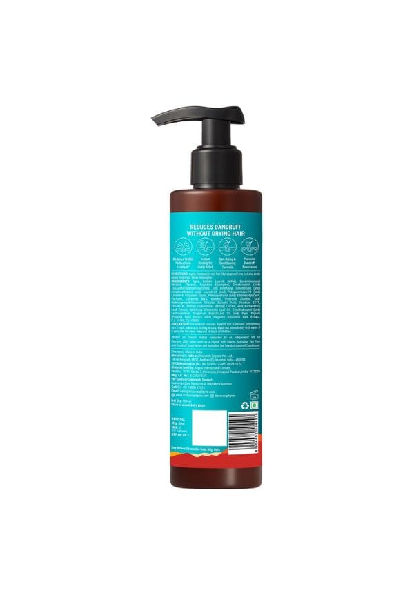 Australian Tea Tree Non-Drying Anti-Dandruff Shampoo Cool Menthol – thumbnail 8