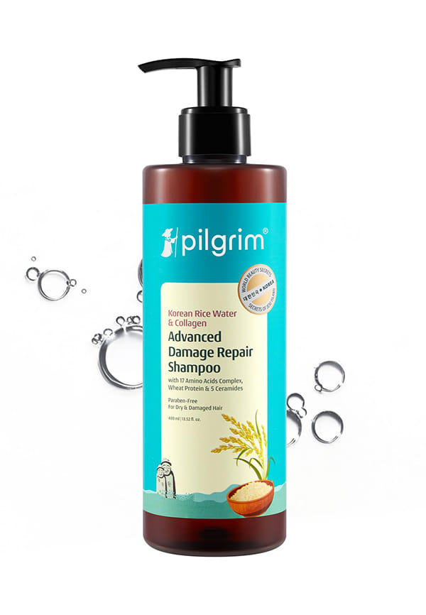Korean Rice Water & Collagen Advanced Damage Repair Shampoo