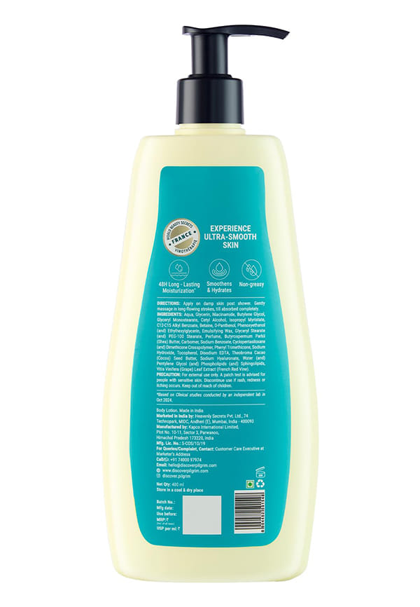 French Red Vine & Hyaluronic Acid ULTRA-SMOOTH BODY LOTION – thumbnail 2