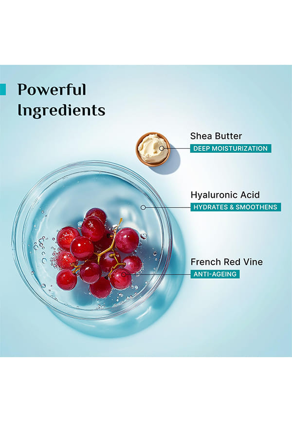 French Red Vine & Hyaluronic Acid ULTRA-SMOOTH BODY LOTION – thumbnail 4