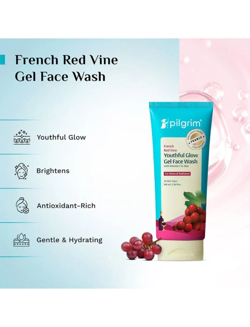Red Vine Face Wash with Vitamin C & Aloe – thumbnail 3