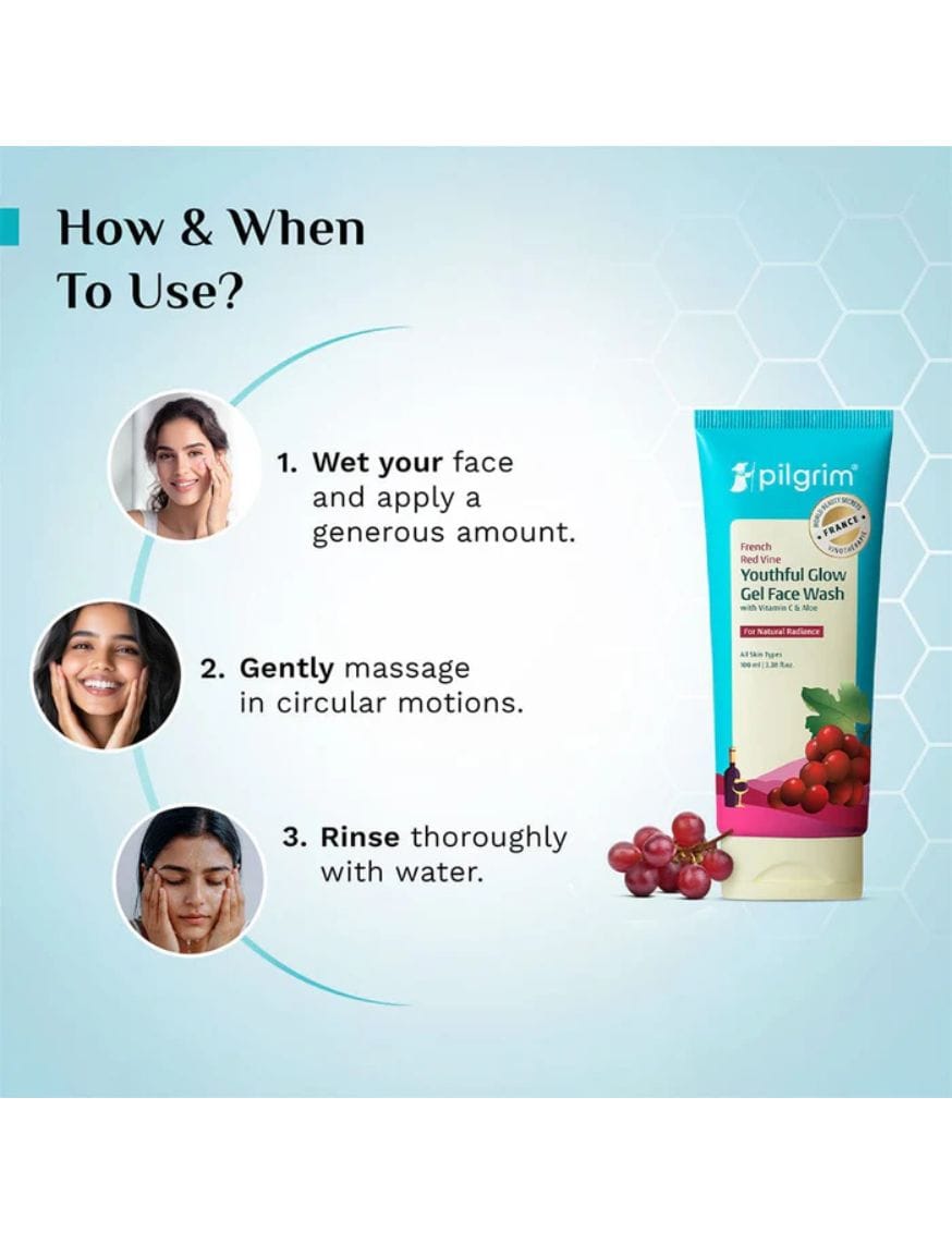 Red Vine Face Wash with Vitamin C & Aloe – thumbnail 6