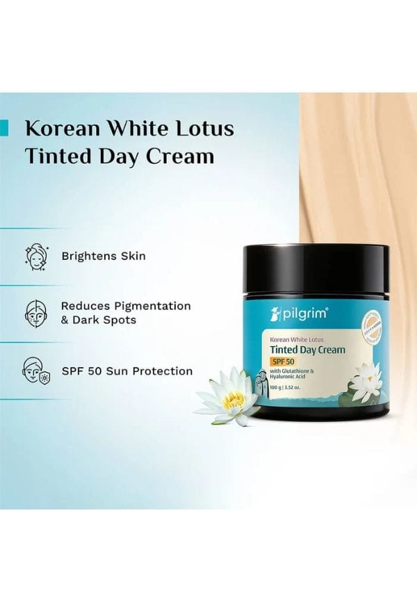 White Lotus Skin Brightening Day Cream With Spf 50 – thumbnail 3
