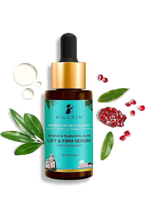 Lift & Firm Serum With Retinol & Hyaluronic Acid For Anti Aging