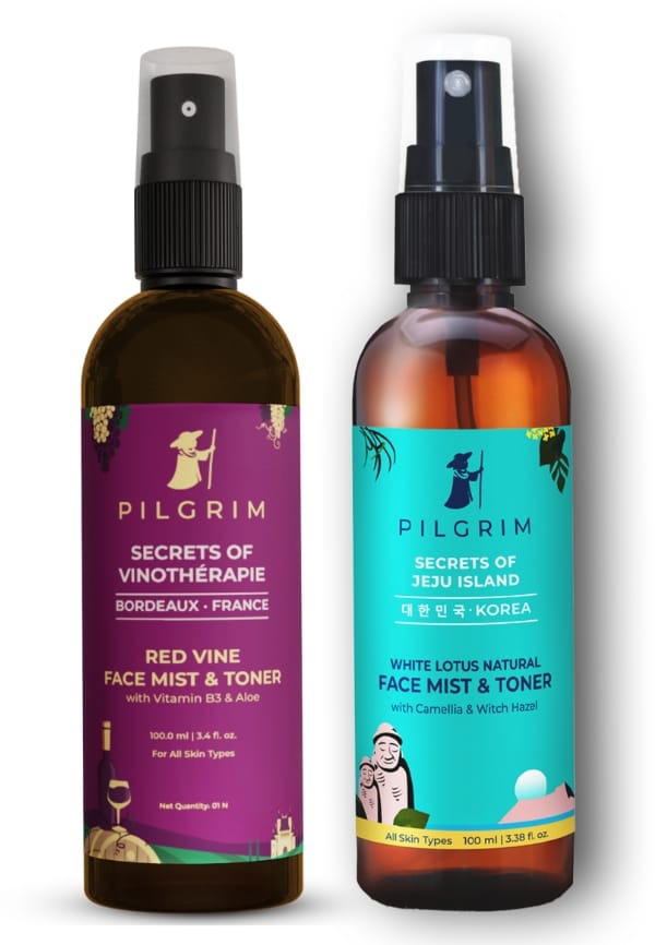 Jeju Alcohol Free Face Toner + Vino Red Vine Face Toner & Mist Spray Jeju Alcohol Free Face Toner + Vino Red Vine Face Toner & Mist Spray