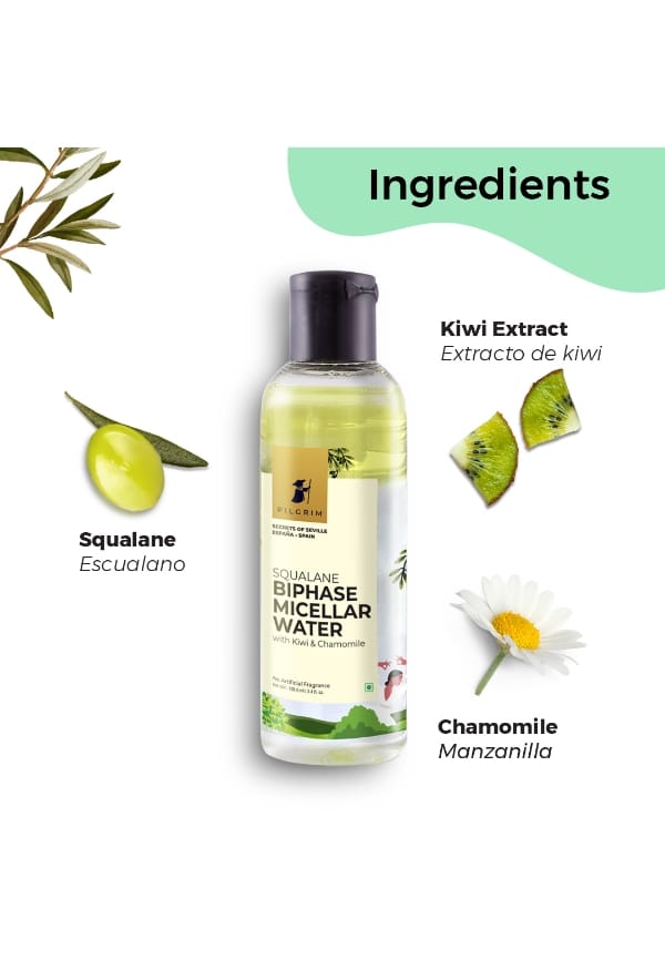 No Make-Up Combo Squalane & Phyto-Retinol Glow Face Oil & Squalane Biphase Micellar Water – thumbnail 2