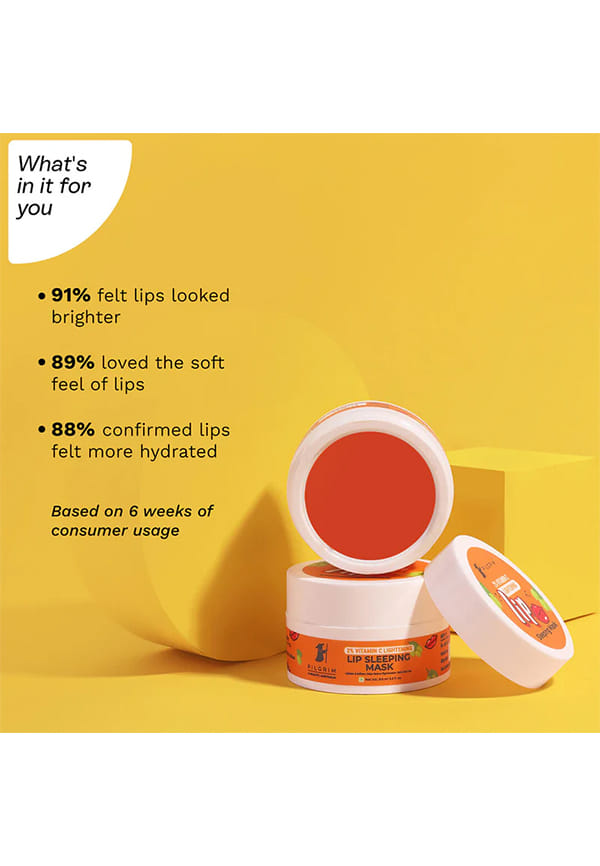 2% Vitamin C Lightening Lip Sleeping Mask for glowing lips – thumbnail 2