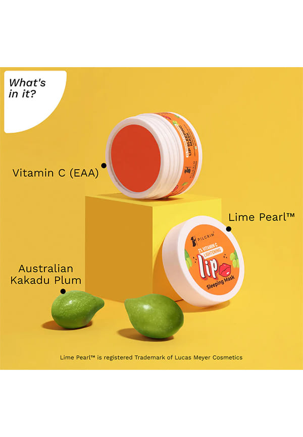 2% Vitamin C Lightening Lip Sleeping Mask for glowing lips – thumbnail 4