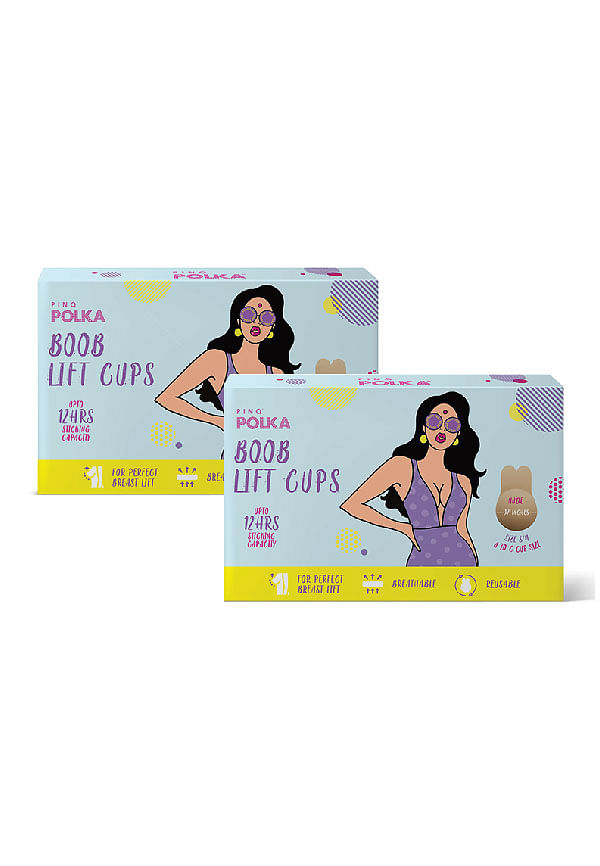 Polka Premium Ultra Reusable Boob Lift Cup For Breast Push Up