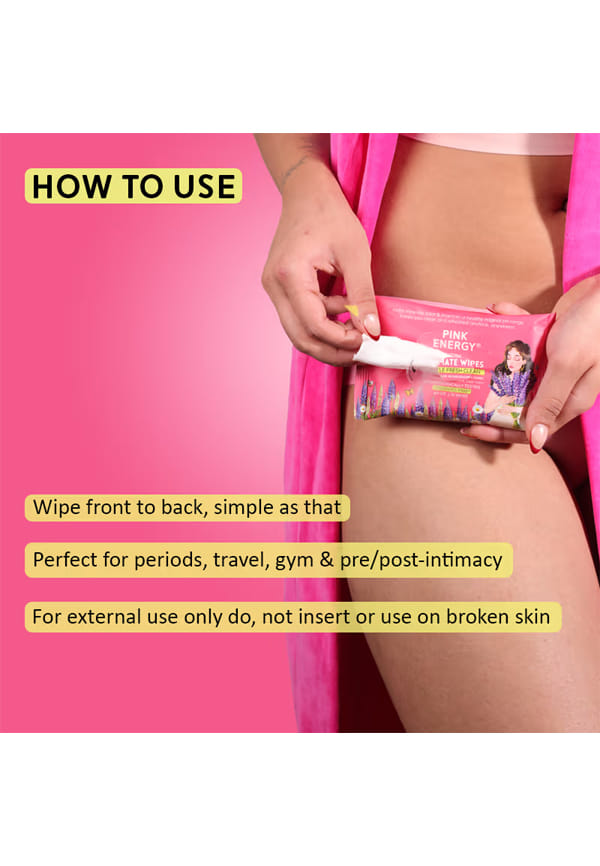 Natural Intimate Wipes – thumbnail 3