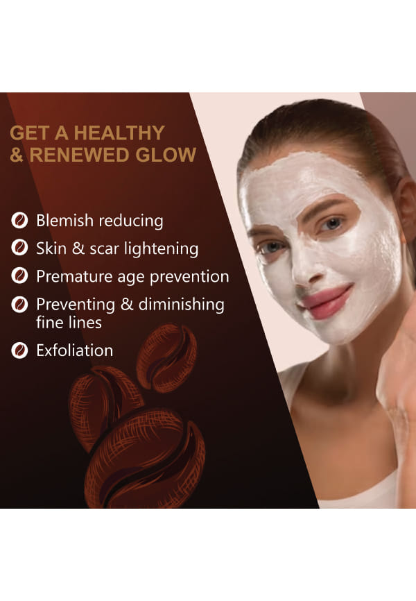 Caffeine Face Mask| Tan removal mask with Multani Mitti – thumbnail 2