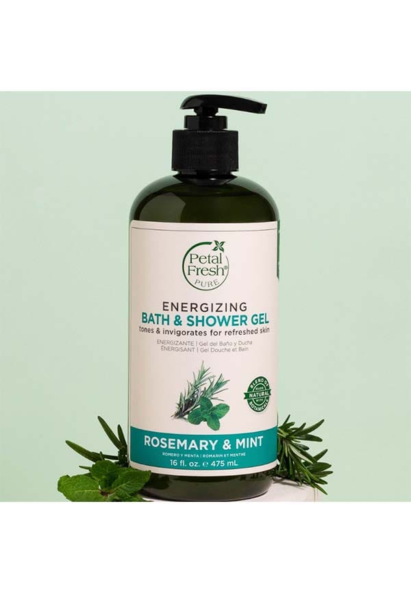Energizing Rosemary & Mint Bath & Shower Gel – thumbnail 3
