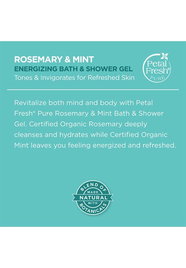 Energizing Rosemary & Mint Bath & Shower Gel – thumbnail 4