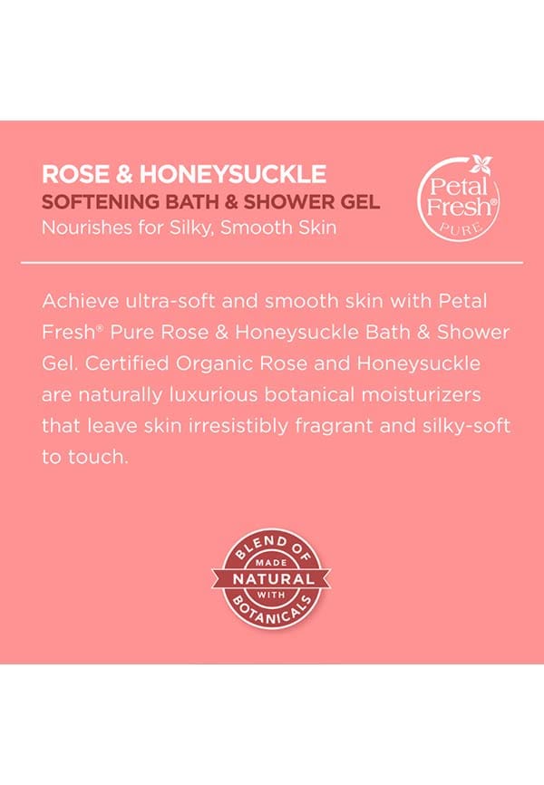 Softening Rose & Honeysuckle Bath & Shower Gel – thumbnail 4