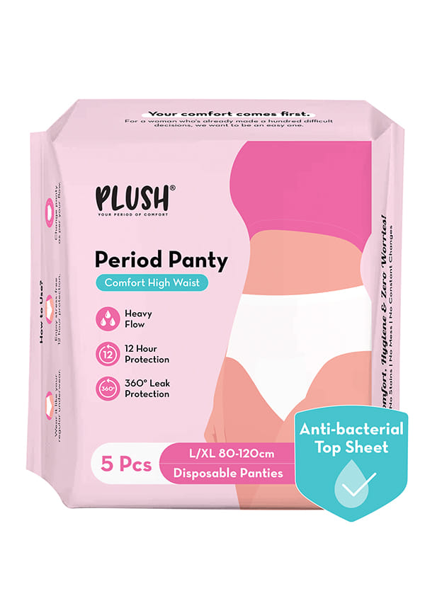 Comfort High Waist Disposable Period Panty L/XL