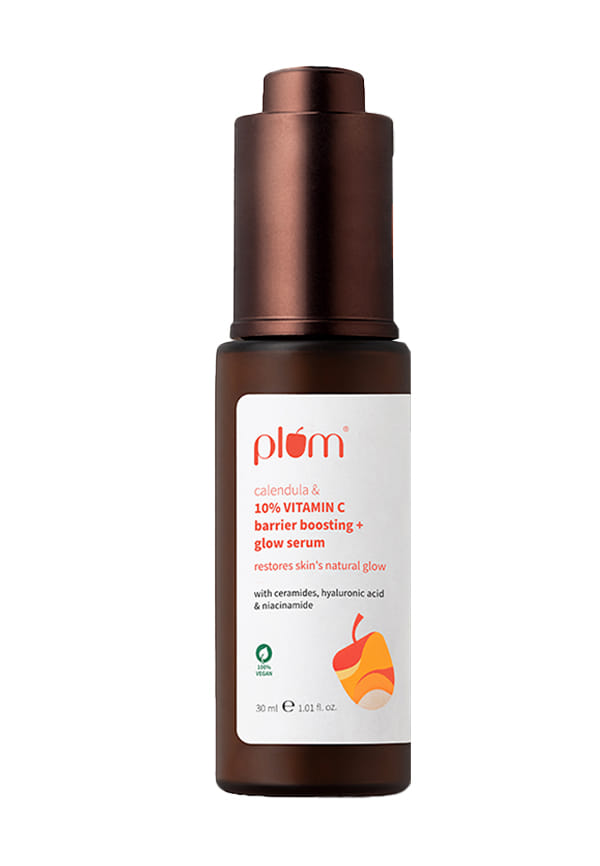Plum Calendula & 10% Vitamin C Barrier Boosting + Glow Serum