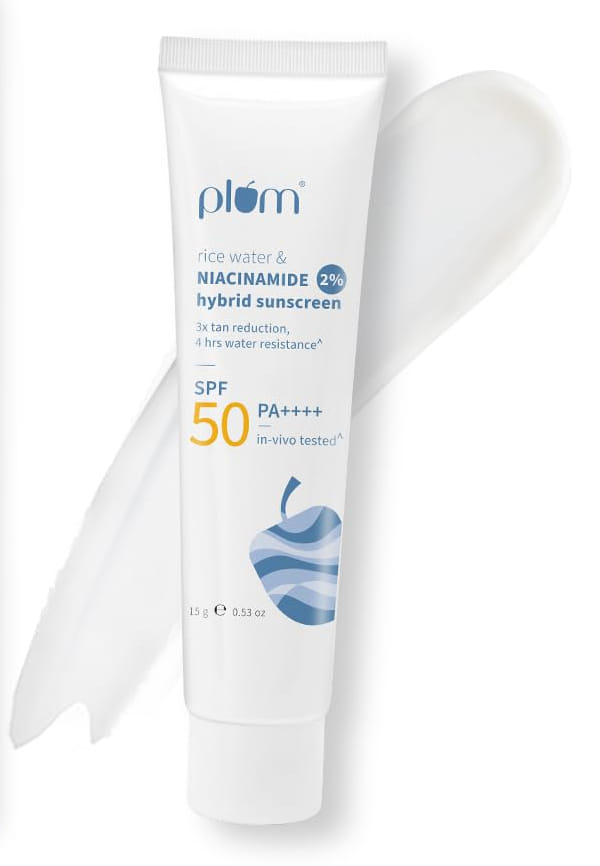 2% Niacinamide & Rice Water SPF 50 PA++++ Hybrid Sunscreen 2% Niacinamide & Rice Water SPF 50 PA++++ Hybrid Sunscreen
