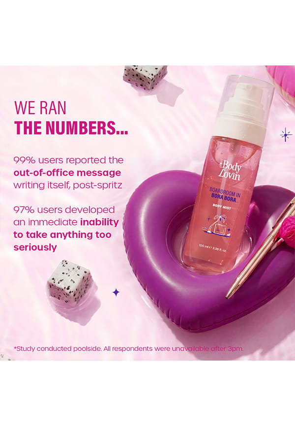 BodyLovin' Boardroom In Bora Bora Body Mist – thumbnail 4