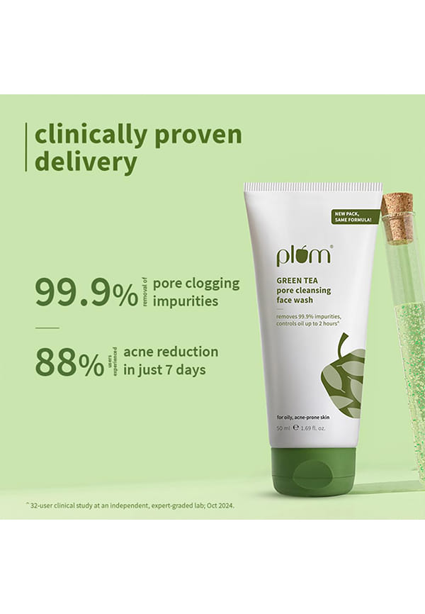 Green Tea Pore Cleansing Face Wash For Oily Skin – thumbnail 4