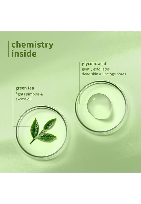 Green Tea Pore Cleansing Face Wash For Oily Skin – thumbnail 5