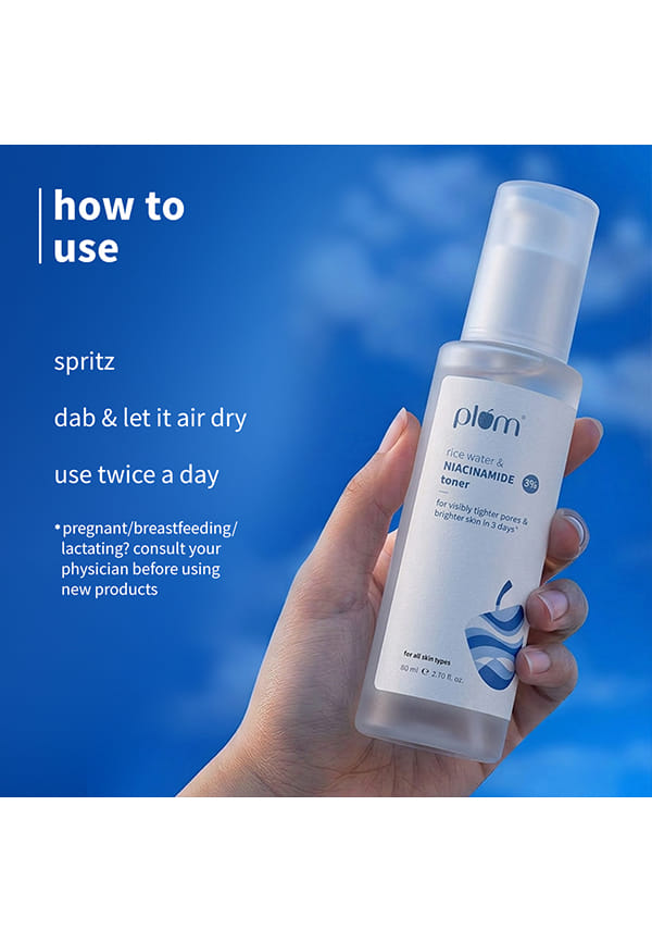 3% Niacinamide Toner with Rice Water – thumbnail 3