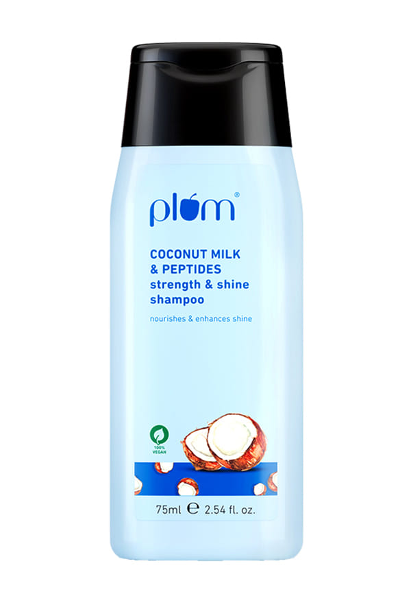 Coconut Milk & Peptides Strength & Shine shampoo | Contains Coconut Milk, Pea Peptide | Enhances Hair's Shine and Strengthens Hair | Paraben-Free| 100% vegan Coconut Milk & Peptides Strength & Shine shampoo | Contains Coconut Milk, Pea Peptide | Enhances Hair's Shine and Strengthens Hair | Paraben-Free| 100% vegan