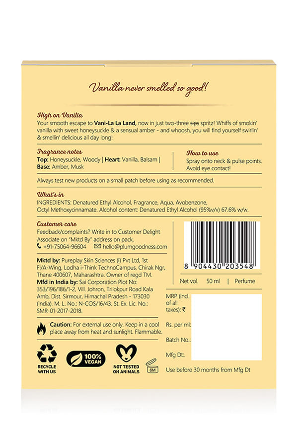 BodyLovin' Smokin' Vanilla Eau De Parfum – thumbnail 2