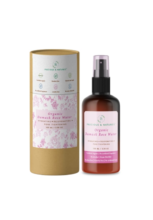 Organic Damask Rose water