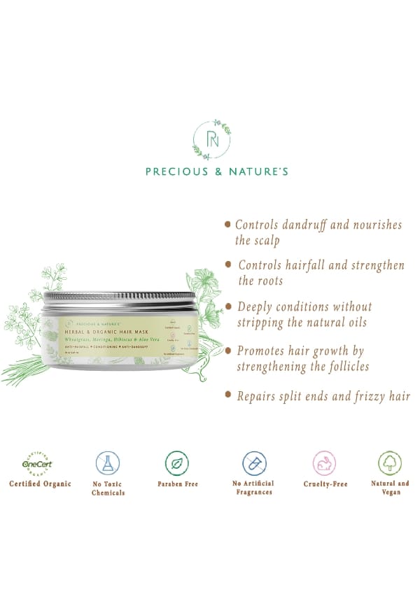 Certified Organic Anti Hair Fall & Conditioning Kit – thumbnail 3